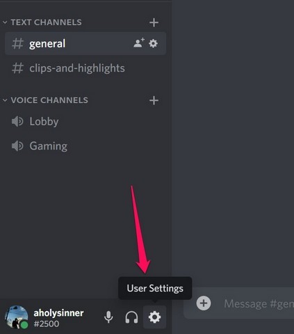 Tùy Chọn Cài Đặt Người Dùng Trên Discord