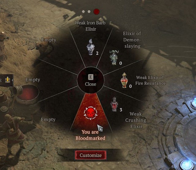 Tùy Chọn Đánh Dấu Bằng Máu để Tham Gia PvP trong Diablo 4