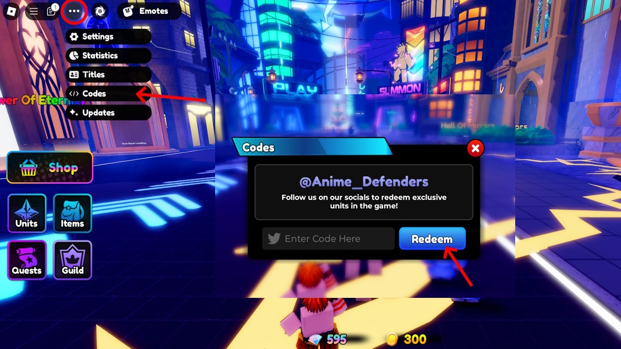 Danh Sách Code Anime Defenders Mới Nhất (Cập Nhật Tháng 3, 2025)