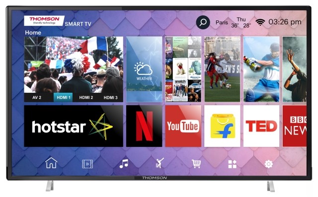 Thomson Ra Mắt TV Thông Minh 4K 50 và 55 Inch với Giá Khởi Điểm 33,999 INR