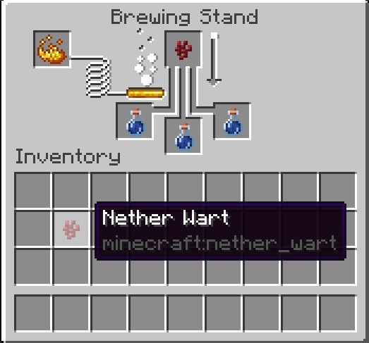 Ủ Thuốc kỳ lạ trong Minecraft