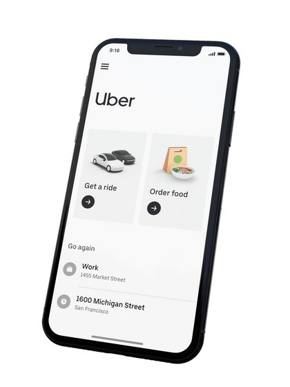 Uber Hợp Nhất Dịch Vụ Đặt Xe và Giao Hàng Thực Phẩm Trong Một Ứng Dụng