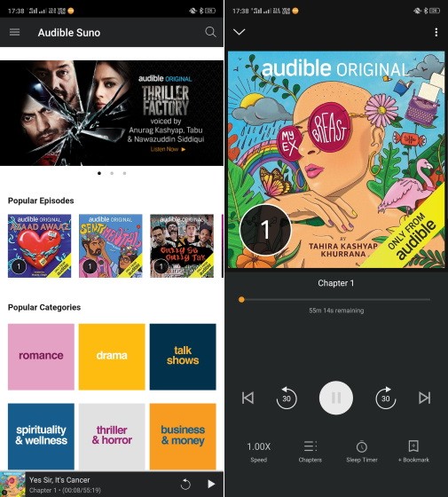 Audible Suno: Ứng Dụng Podcast Miễn Phí Của Amazon Chinh Phục Thị Trường Ấn Độ