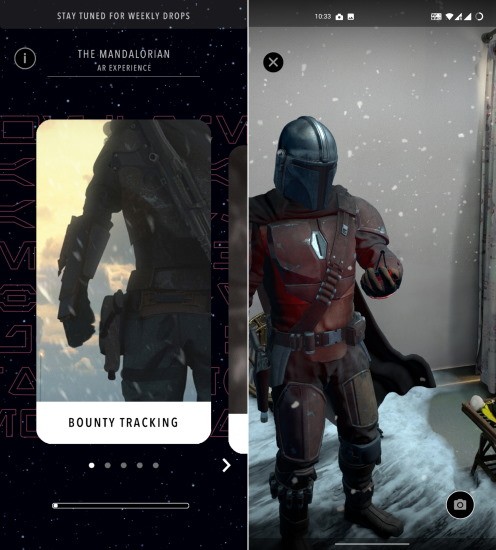 Ứng dụng AR The Mandalorian