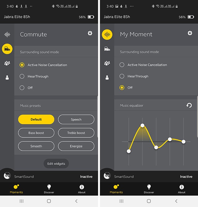 Ứng dụng Jabra Sound+