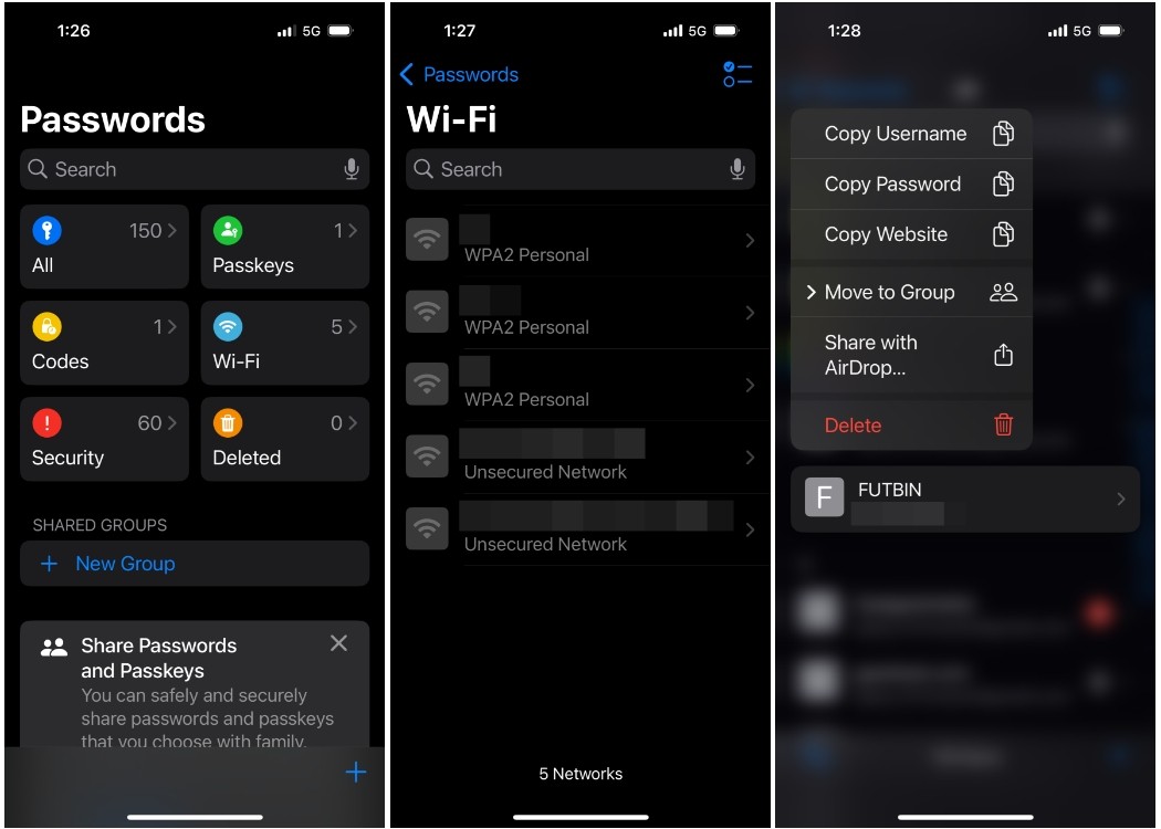Ứng dụng mật khẩu mới trên iOS 18