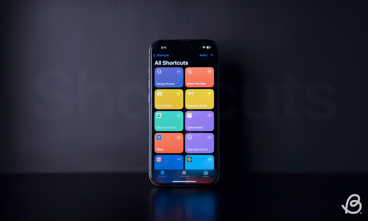 Ứng dụng Shortcuts trên iPhone