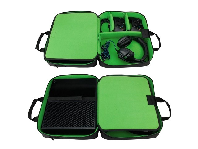 USA Gear Xbox One Carrying Case: Túi đựng Xbox One X với nội thất tùy biến