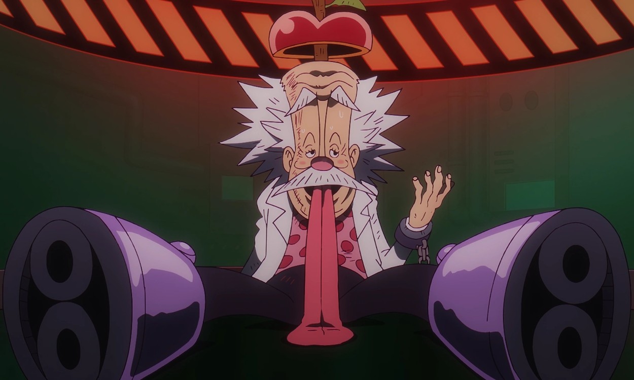 Vegapunk đang gặp khó khăn trong anime One Piece.