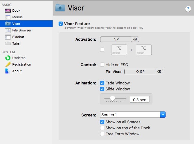 Visor Window trong TotalFinder