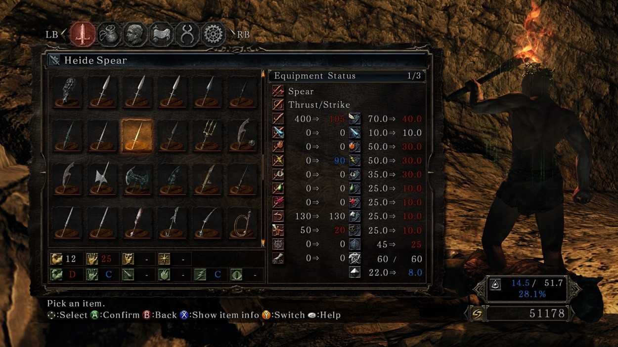 Vũ khí trong Dark Souls 2