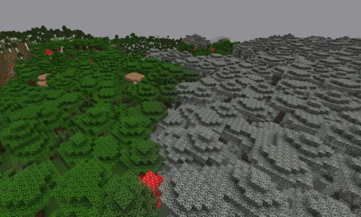Vườn Nhạt trong Minecraft