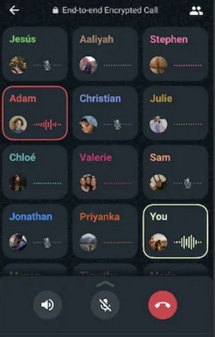 WhatsApp mở rộng giới hạn cuộc gọi nhóm lên 32 người và thêm giao diện cuộc gọi nhóm mới