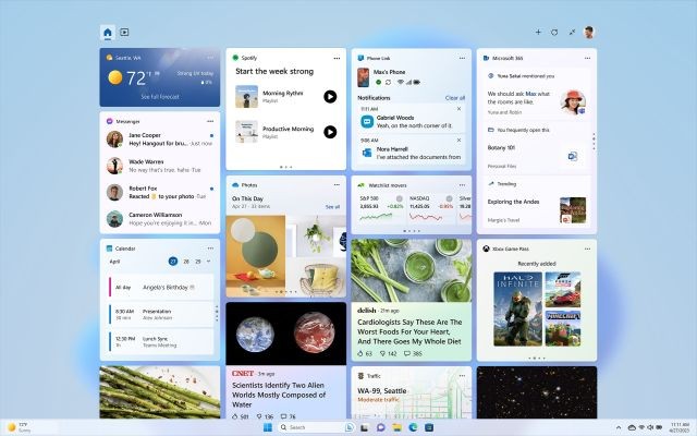 Widget của bên thứ ba cuối cùng cũng xuất hiện