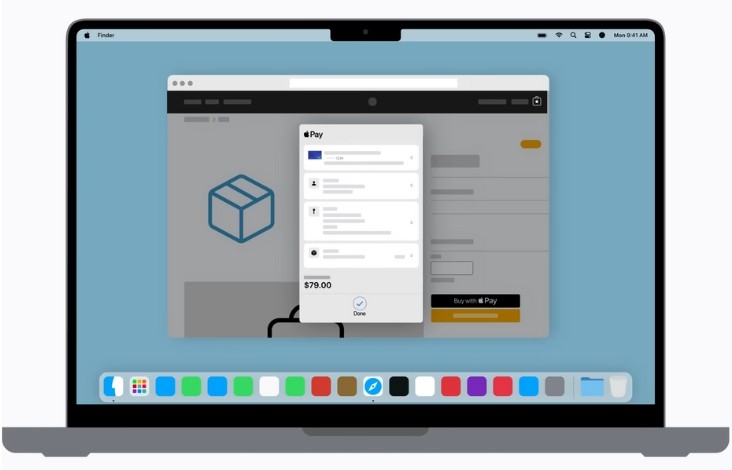 Xác nhận thanh toán Apple Pay trên Mac