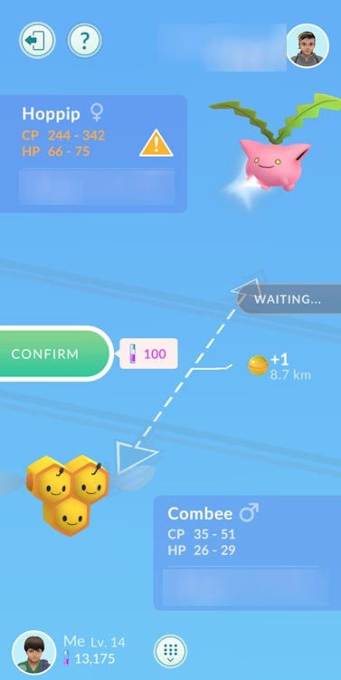 Xác nhận yêu cầu giao dịch của bạn trong Pokémon GO