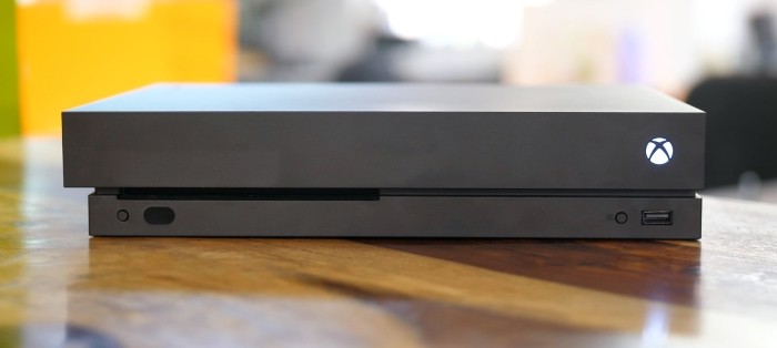 Xbox One X Front