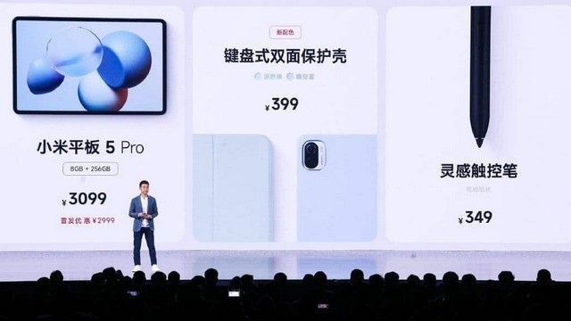 Xiaomi Pad 5 Pro mới với 8GB RAM và 256GB bộ nhớ trong