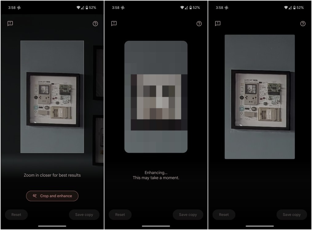 Zoom Enhance AI Pixel 9